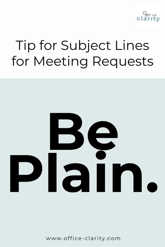 third tip for email subject line examples for meeting request