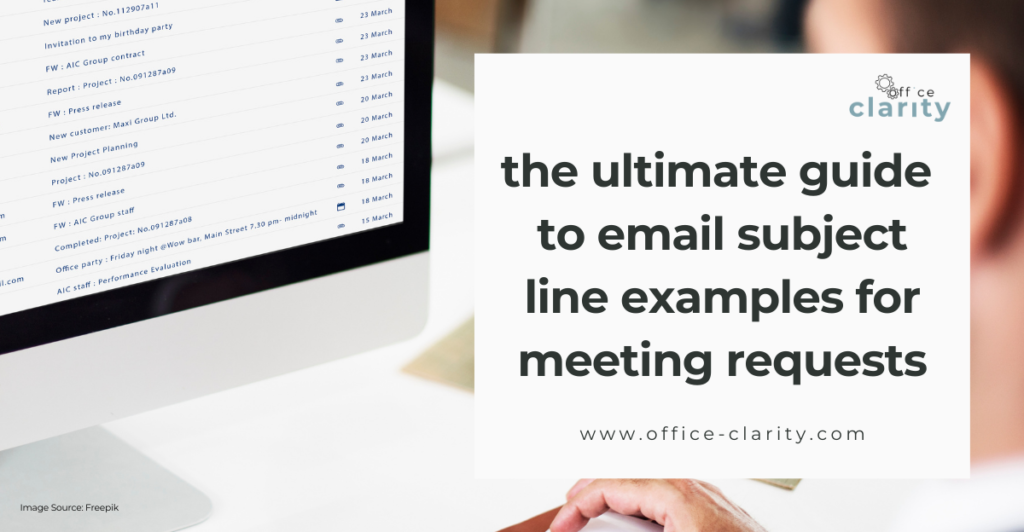 email subject line examples for meeting request