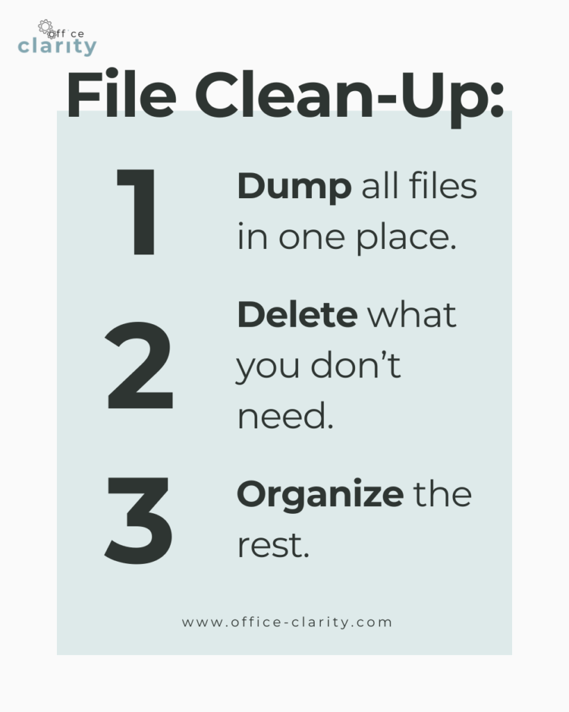 clean up files on mac computers in 3 steps