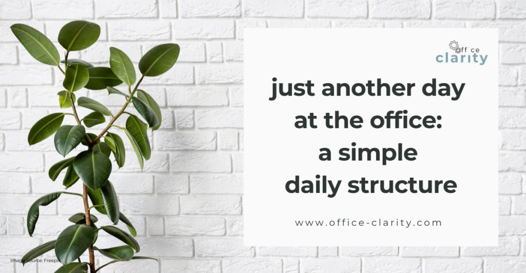 just another day at the office