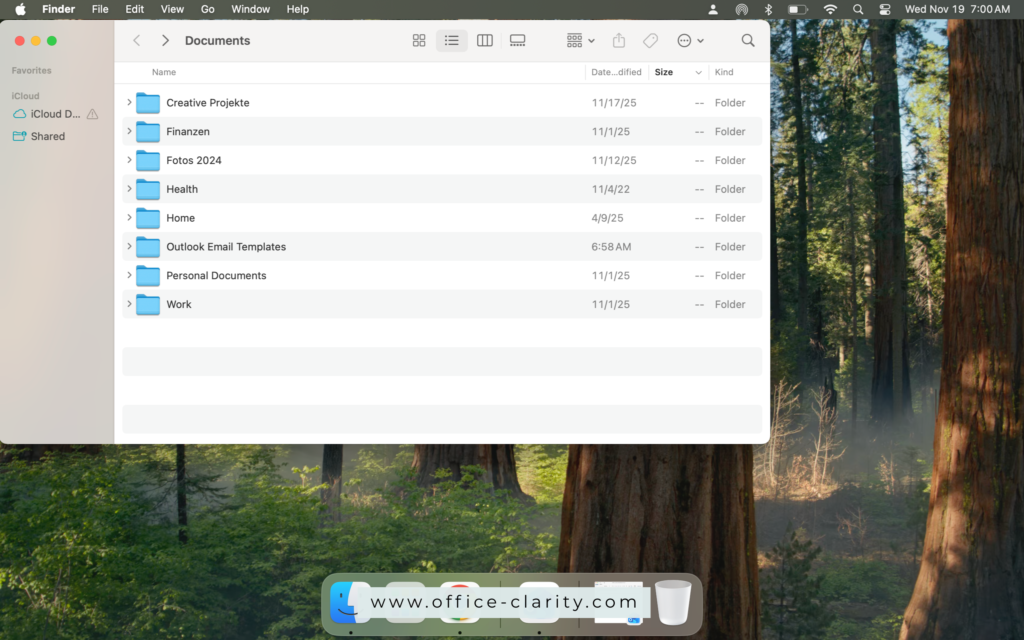 folder on mac for outlook templates