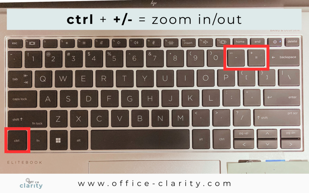 shortcut windows magnifier